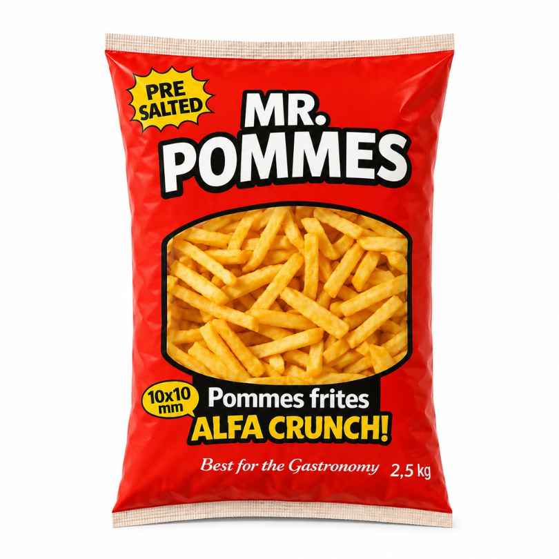 Mr. Pommes 10x10 mm