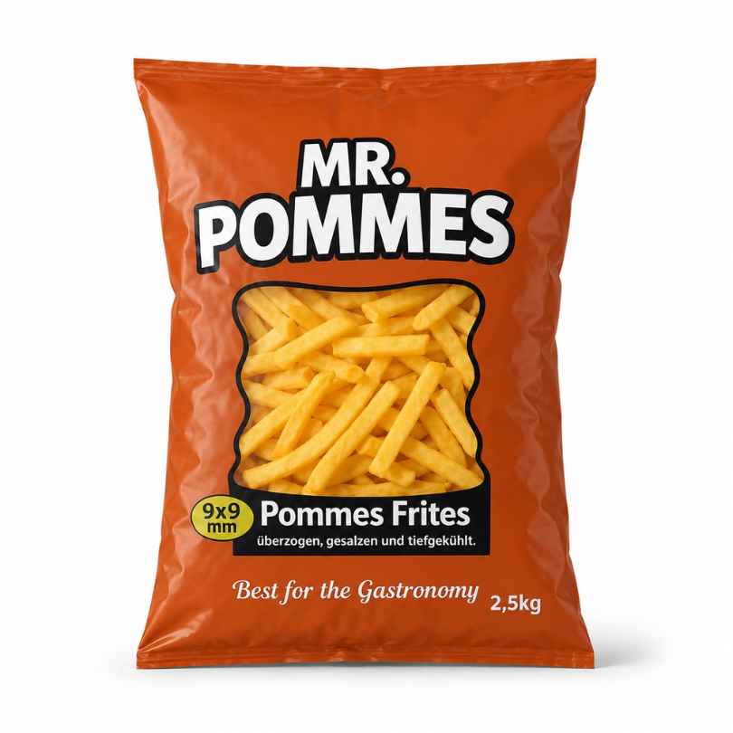 Mr. Pommes 9x9 mm